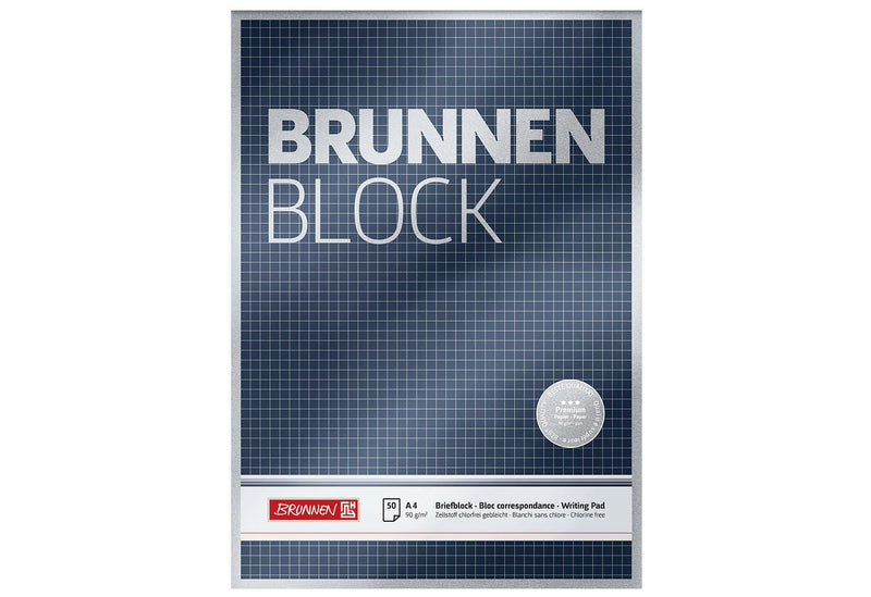 BRUNNEN Briefblock 'BRUNNEN-Block' Premium - VPE: 10