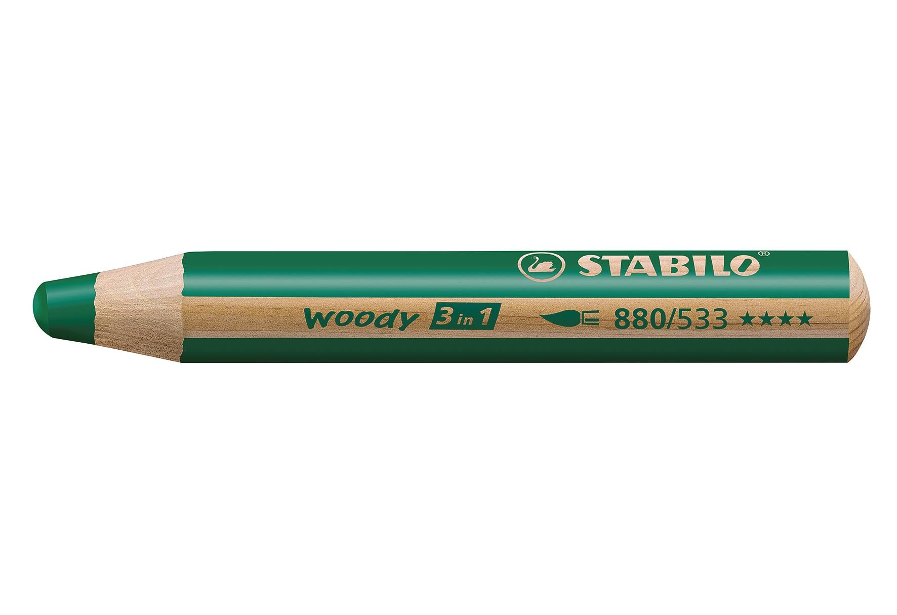 STABILO Buntstift 'woody 3 in 1' - VPE: 5
