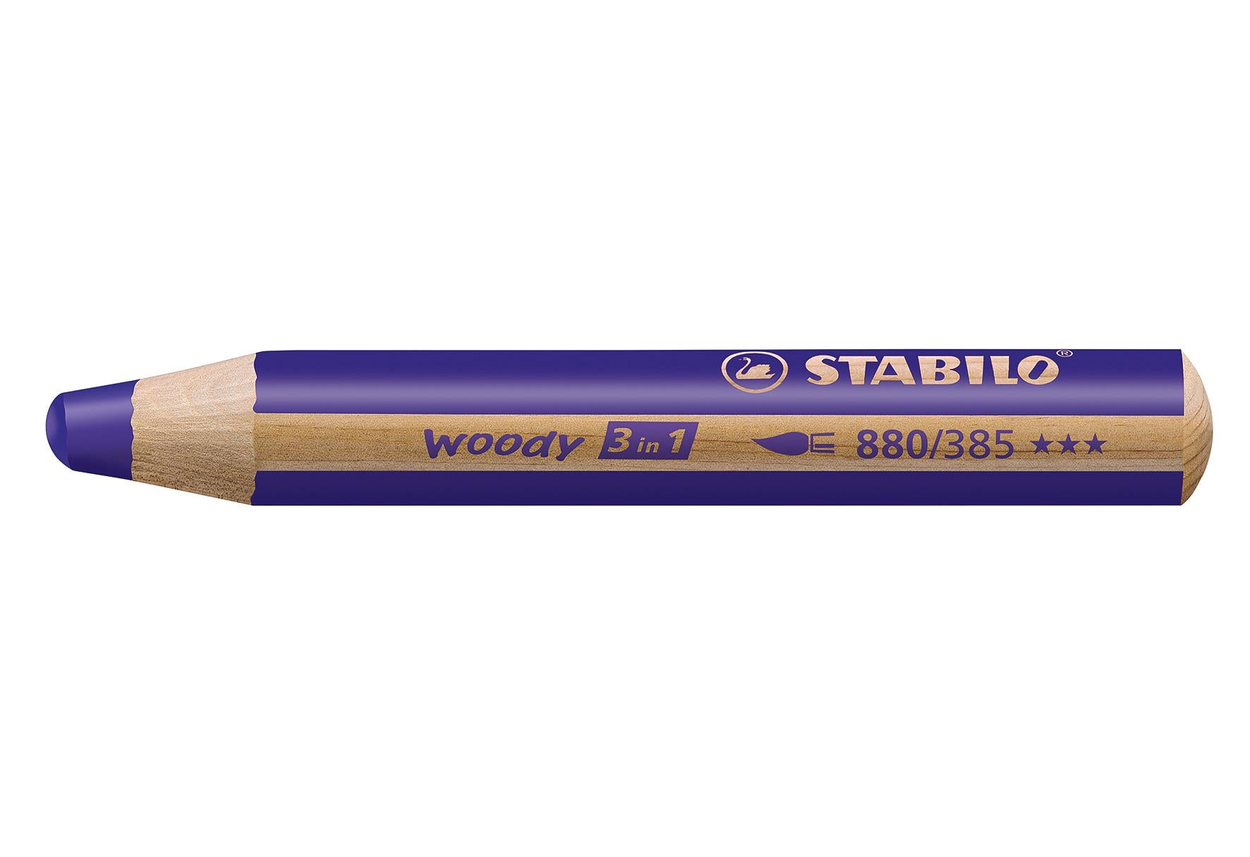 STABILO Buntstift 'woody 3 in 1' - VPE: 5
