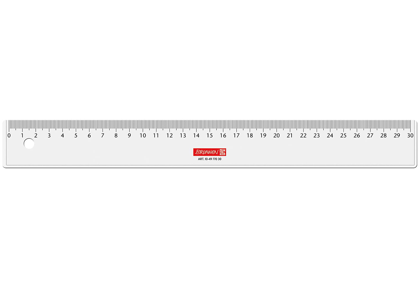 BRUNNEN Lineal 30cm - VPE: 10