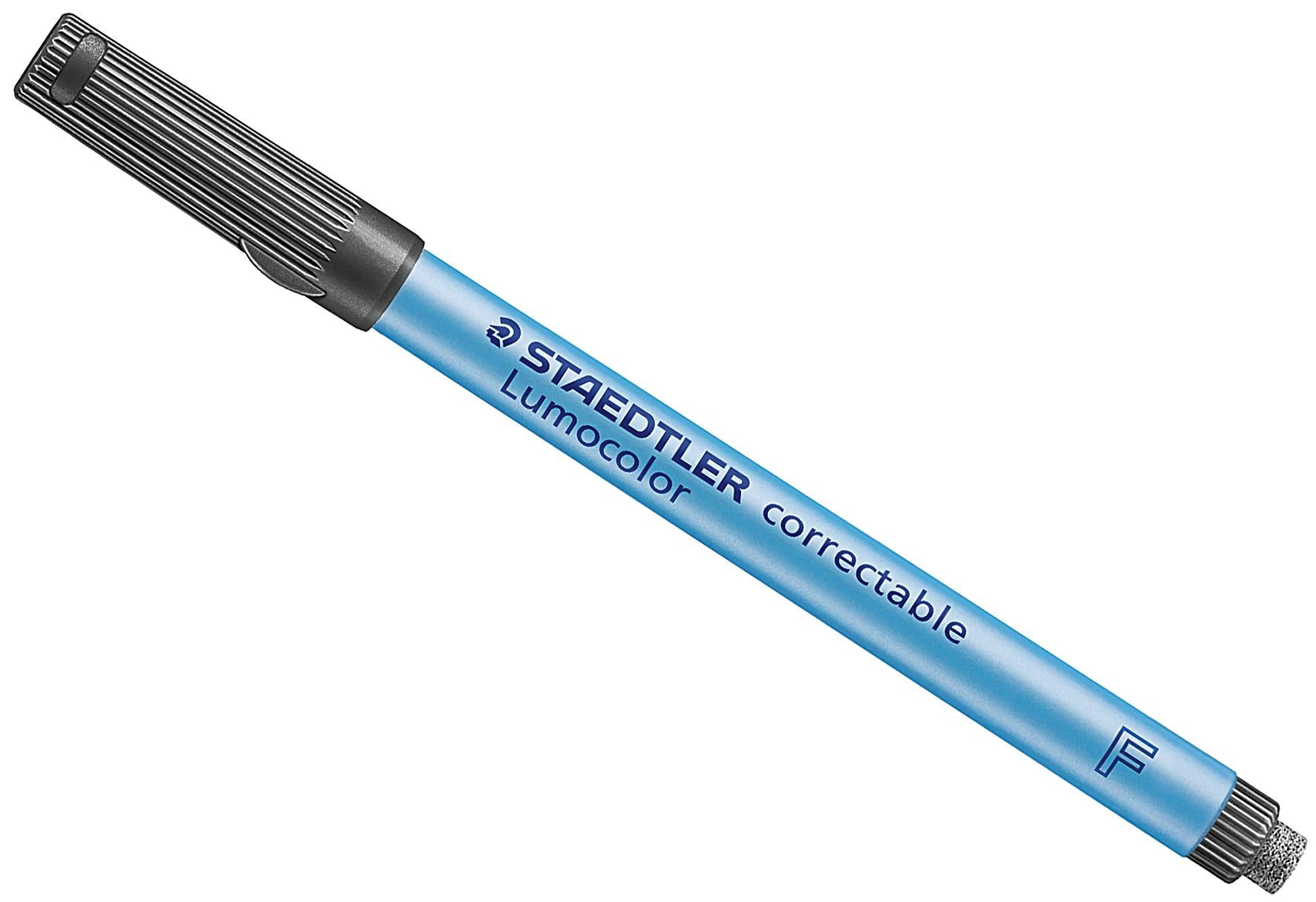 STAEDTLER Lumocolor correct F schwarz - VPE: 10