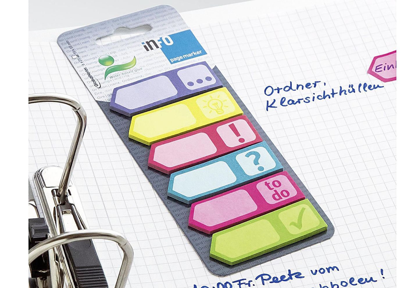 Info Page Marker 6x25 Blatt 6x 25 Blatt - VPE: 12
