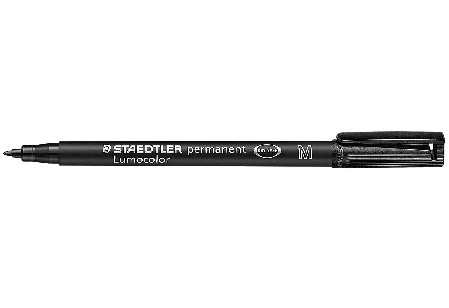 STAEDTLER Lumocolor wasserfest M schwarz - VPE: 10