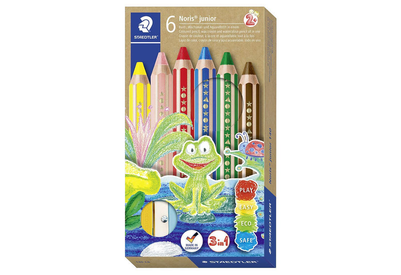 STAEDTLER Buntstift Noris jun 6er 6er Kartonetui - VPE: 5