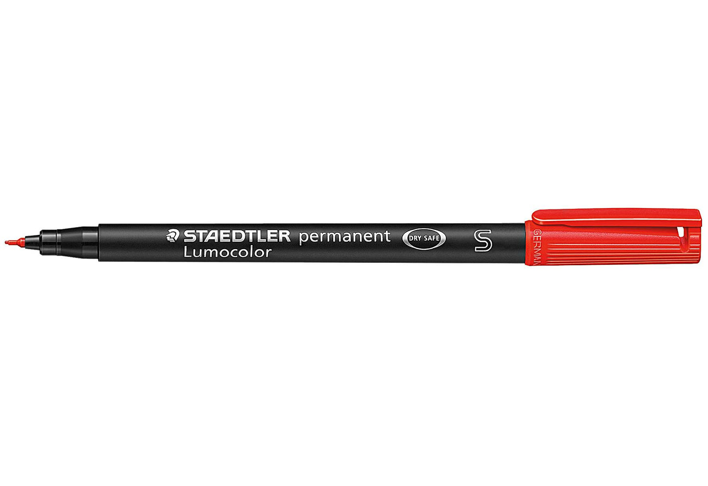 STAEDTLER Lumocolor wasserfest S rot - VPE: 10