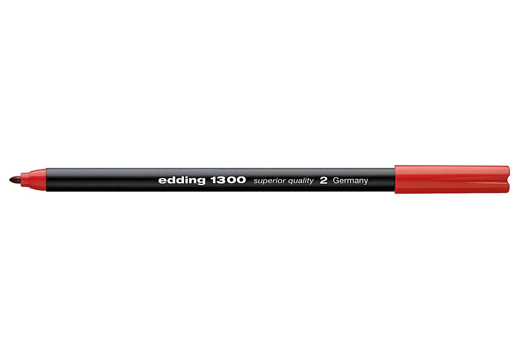 edding Color Pen 1300 rot - VPE: 10