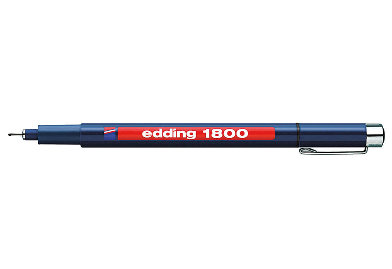 edding Profipen 1800 03 schwarz - VPE: 10