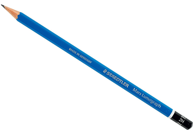 STAEDTLER Mars Lumograph100 2H Bleist - VPE: 12