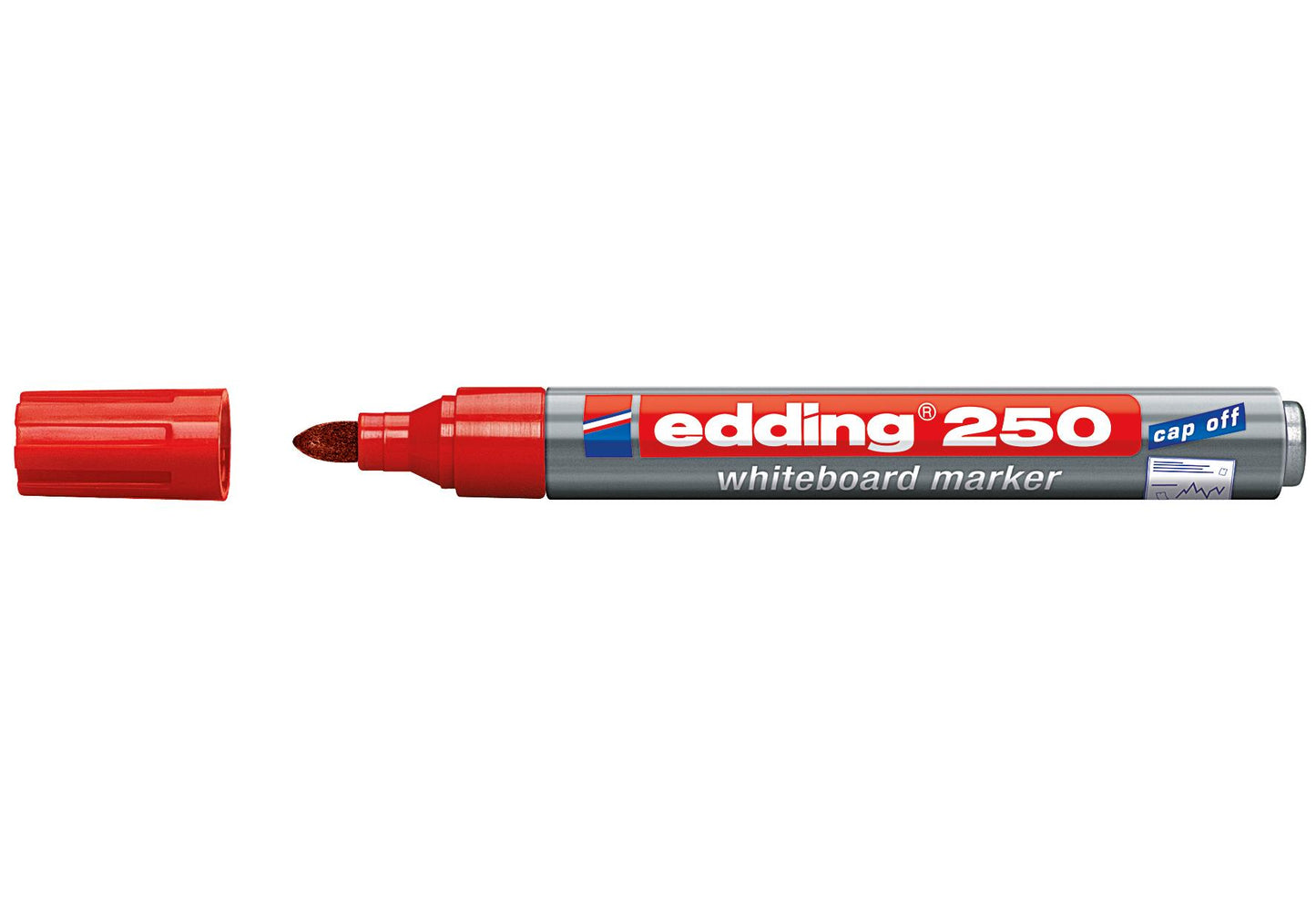 edding Boardmarker 250 rot - VPE: 10