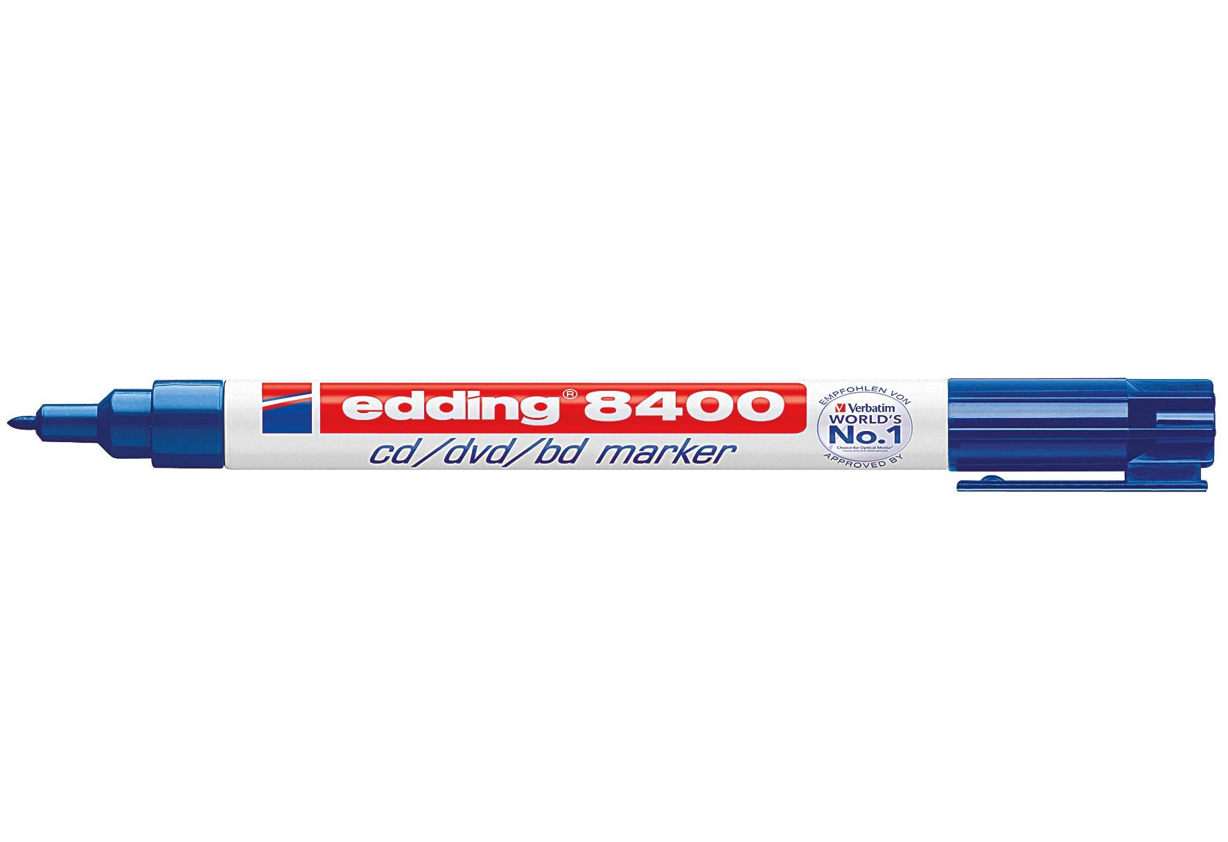 edding CD Marker 8400 blau - VPE: 10