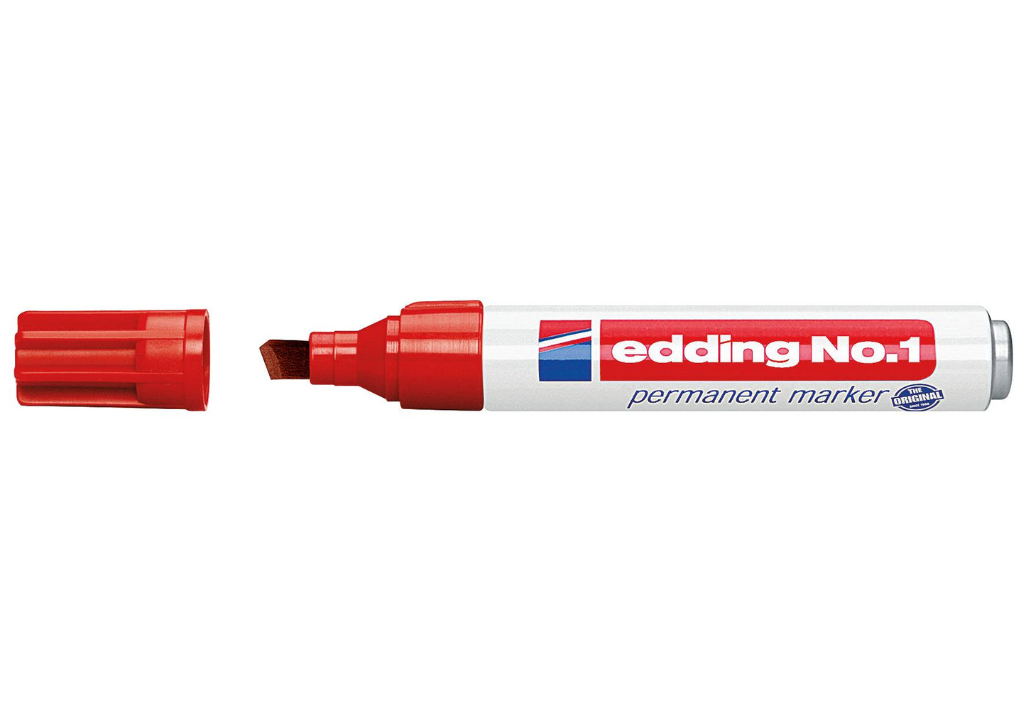 edding Permanent Marker No1 rot - VPE: 10