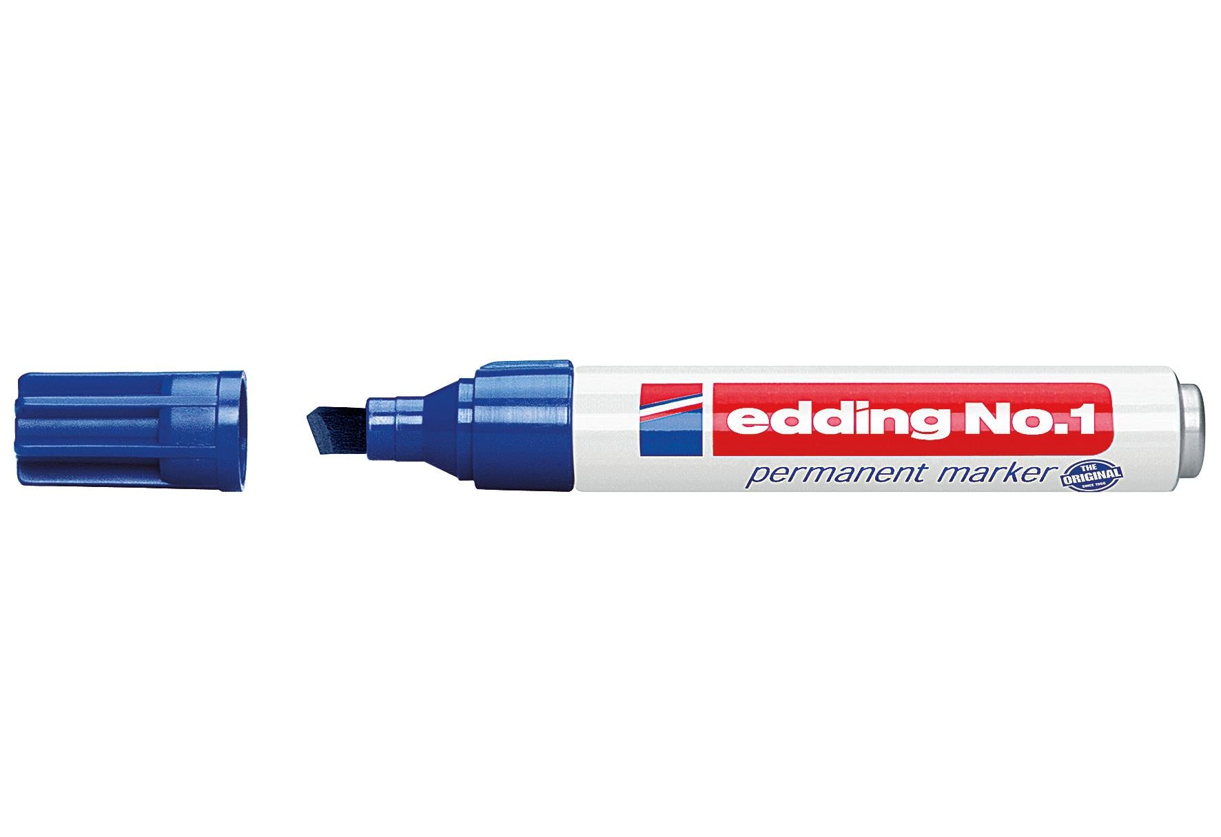 edding Permanent Marker No1 blau - VPE: 10