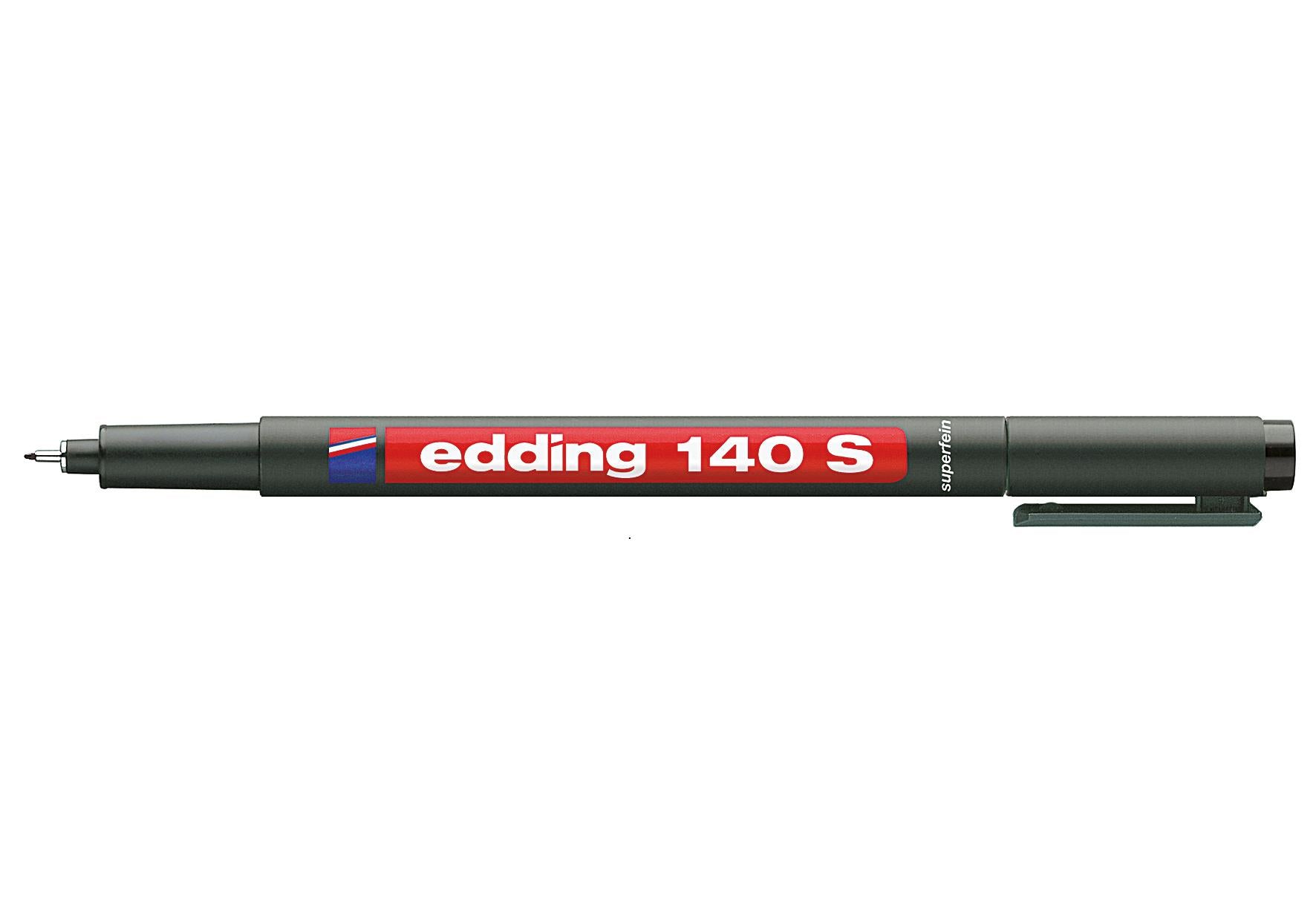 edding Permanent Marker 140 S ohp sw - VPE: 10