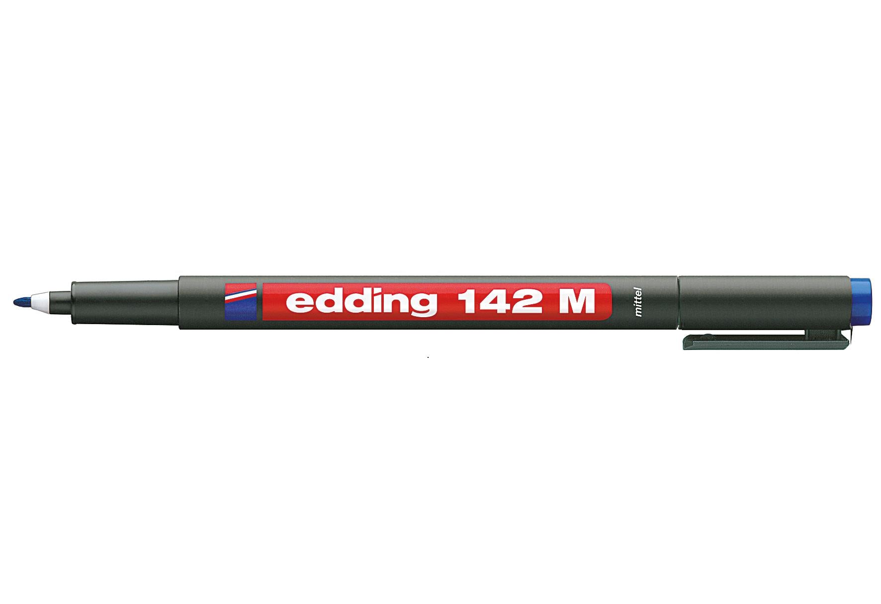 edding Permanent Marker142 M ohp blau - VPE: 10