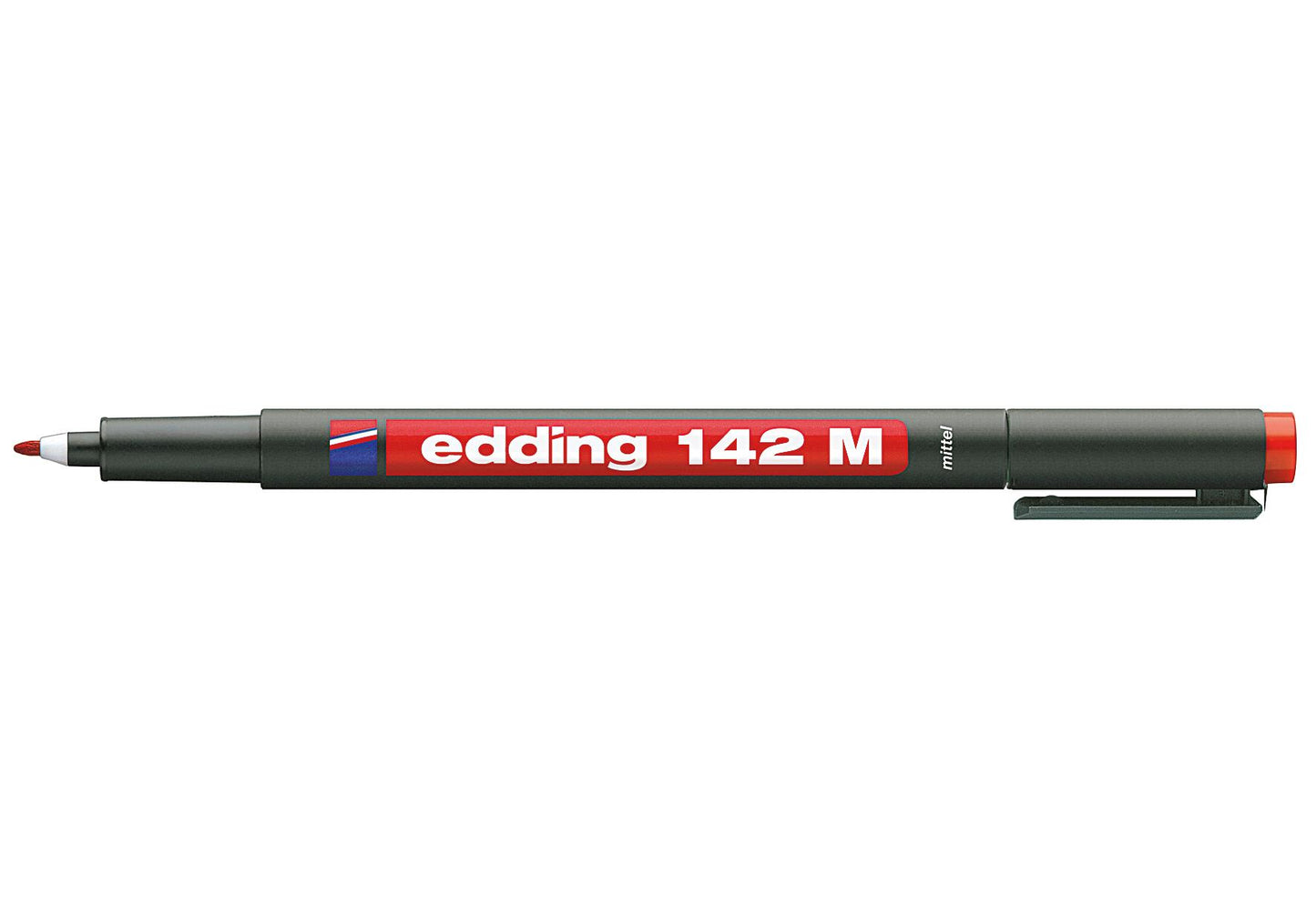 edding Permanent Marker142 M ohp rot - VPE: 10