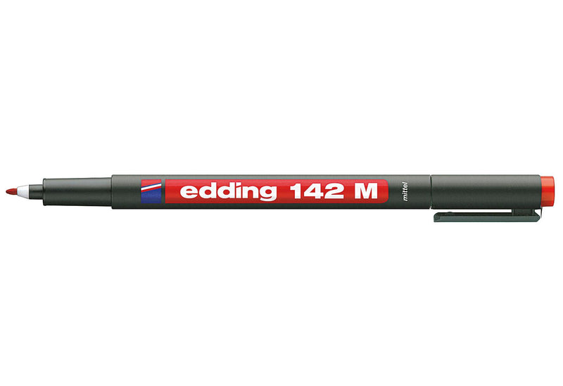 edding Permanent Marker142 M ohp rot - VPE: 10