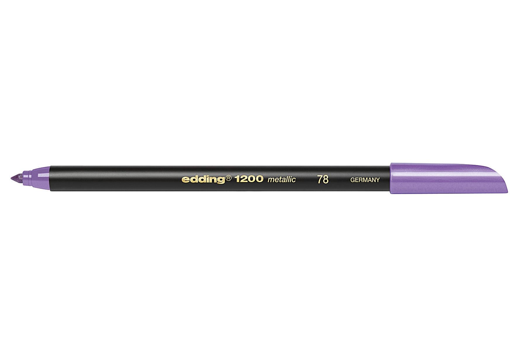edding Metallic-Fasermaler 1200 - VPE: 10