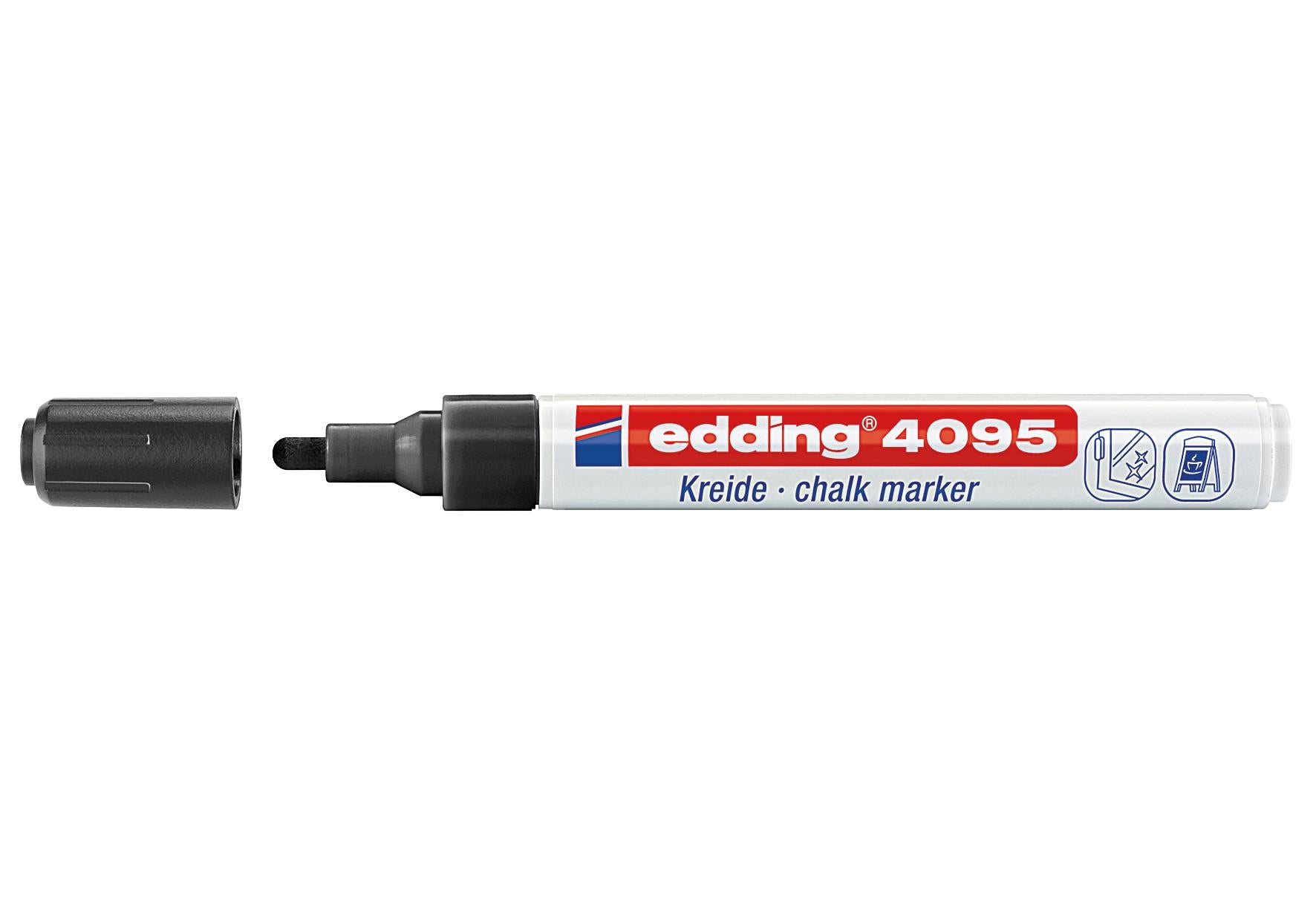 edding Windowmarker 4095 schwarz - VPE: 10