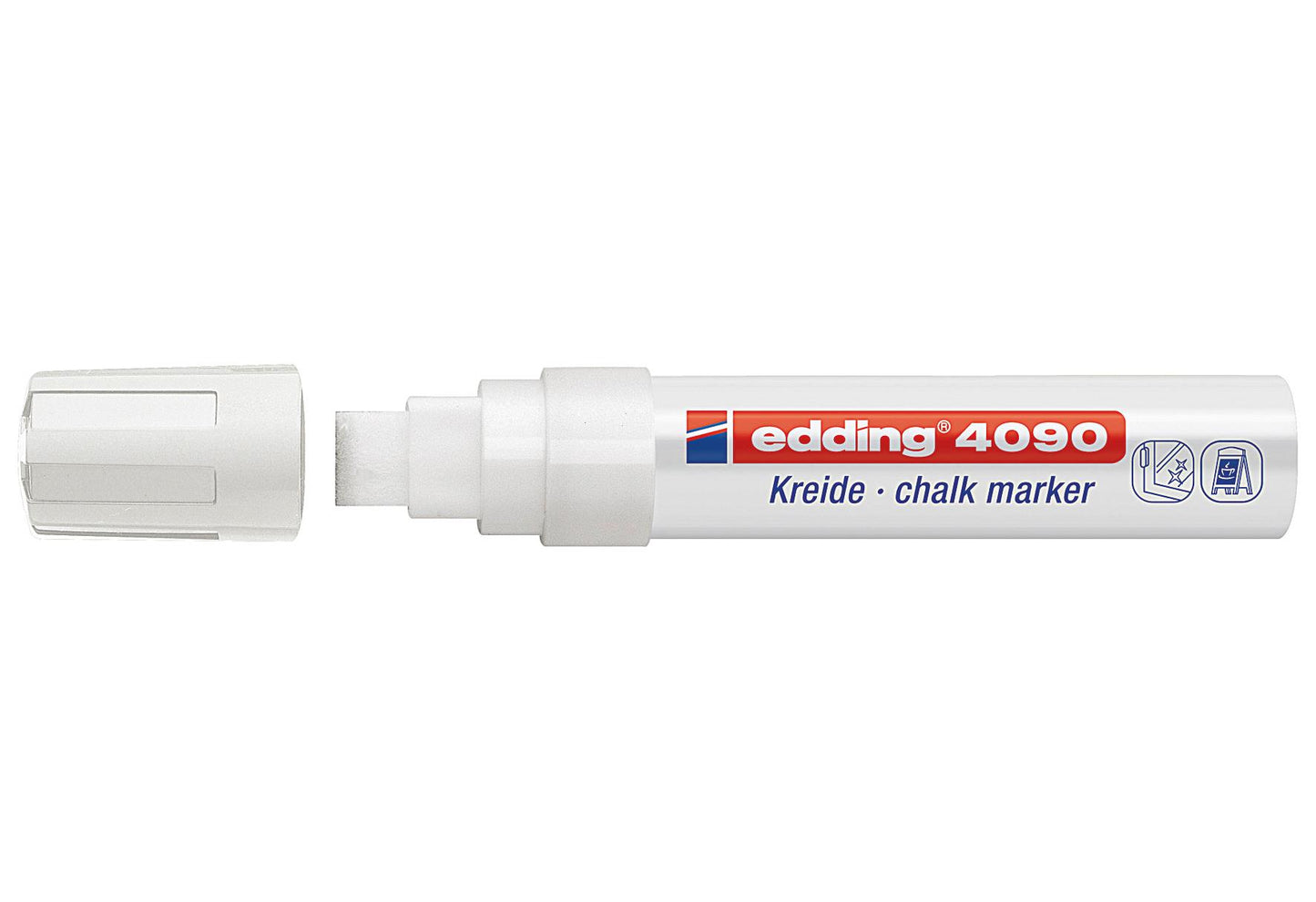 edding Windowmarker 4090 weiß - VPE: 5