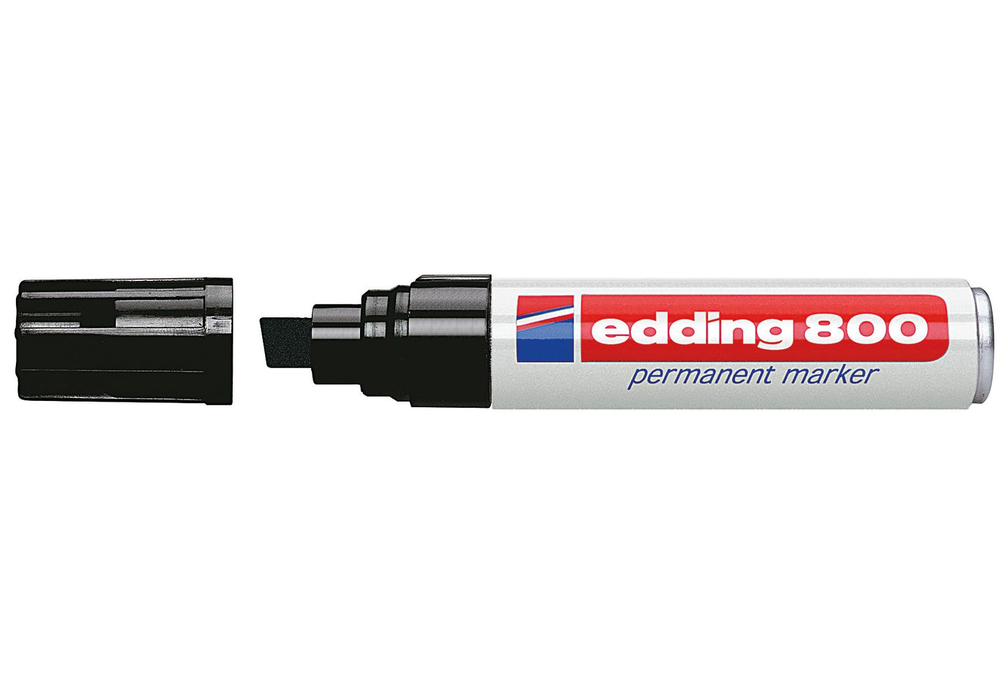 edding Permanentmarker 800 schwarz - VPE: 5
