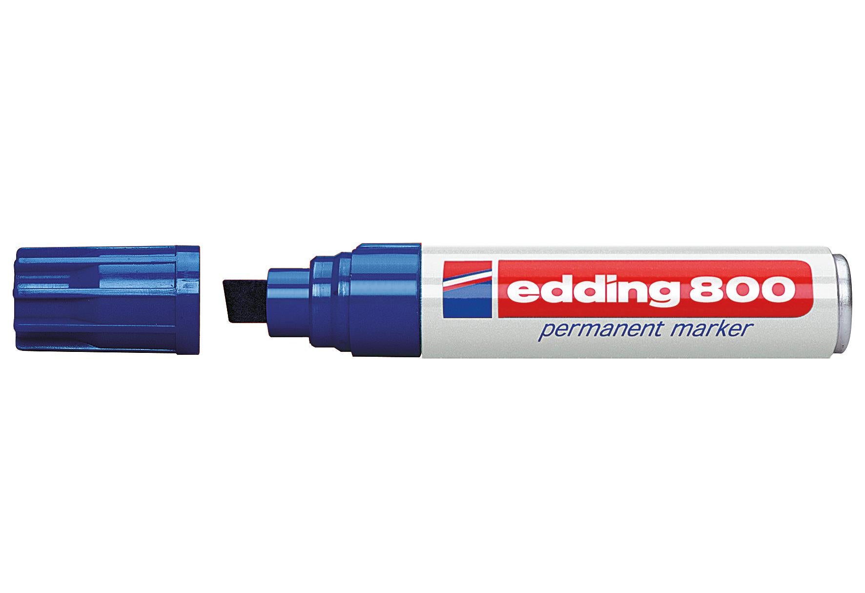 edding Permanentmarker 800 blau - VPE: 5