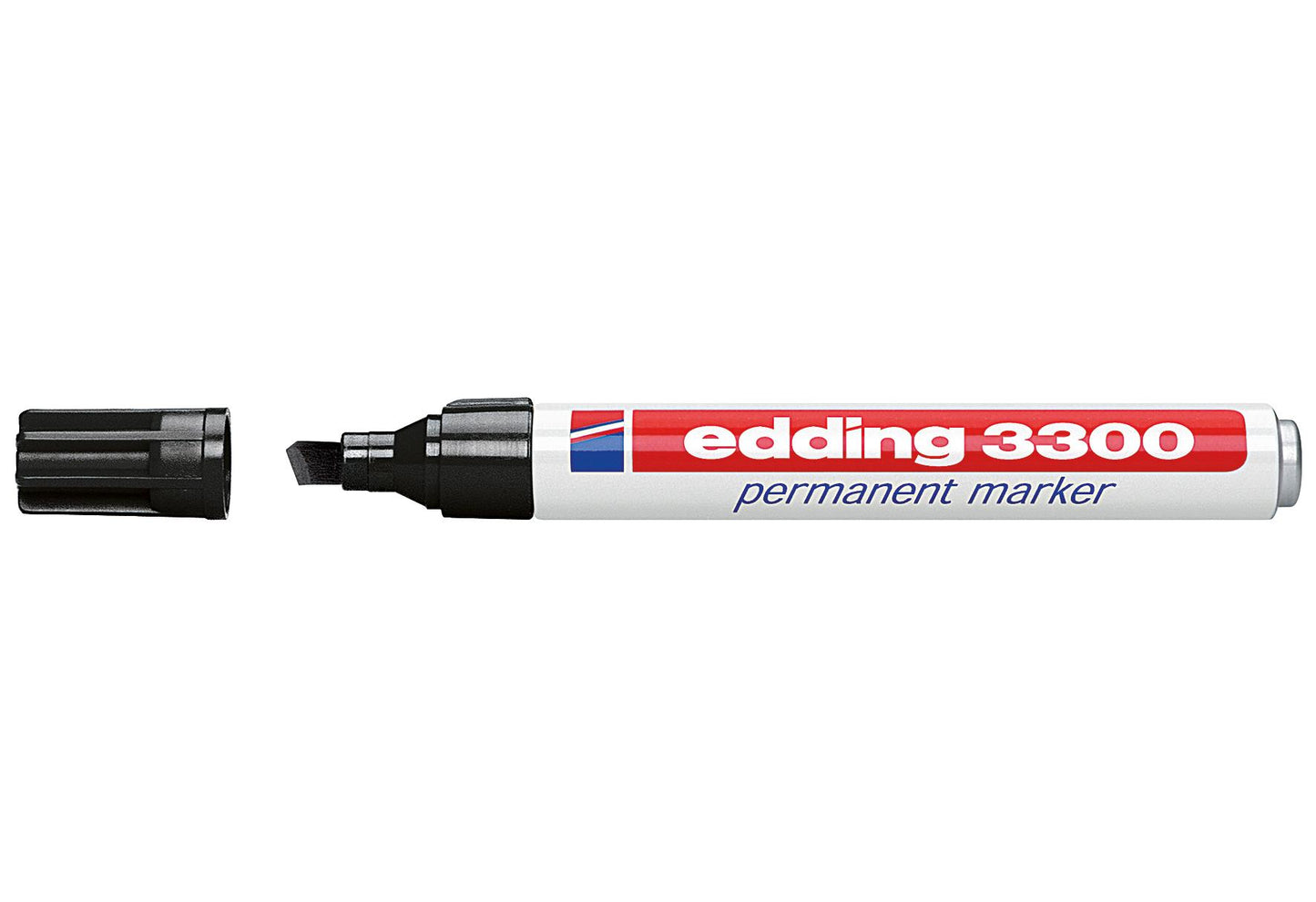 edding Permanentmarker 3300 schwarz - VPE: 10