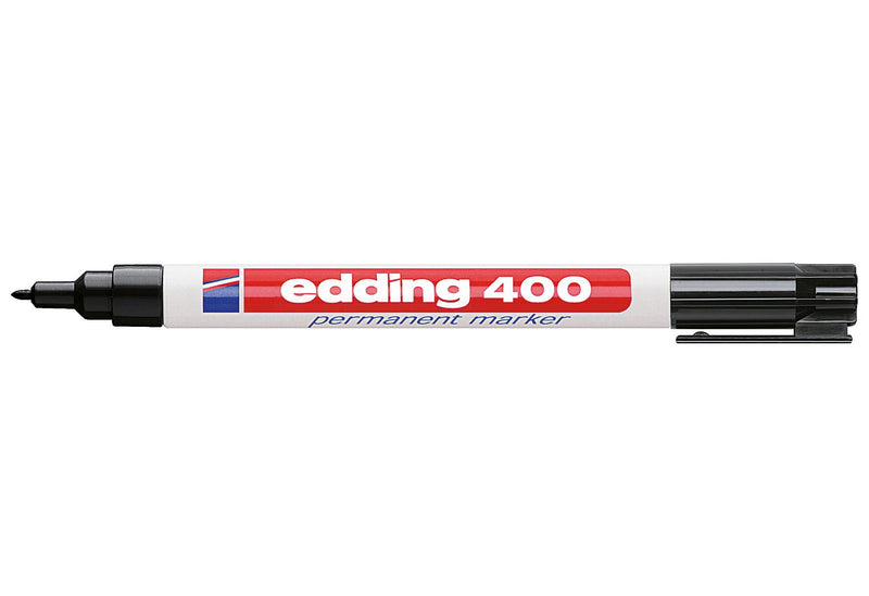 edding Permanentmarker 400 schwarz - VPE: 10