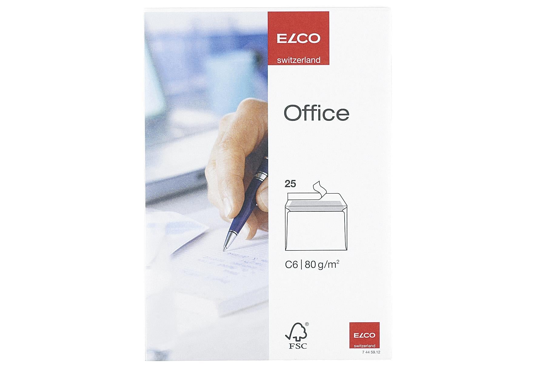 ELCO Umschläge C6 Office ws25 St 25er Pack - VPE: 20