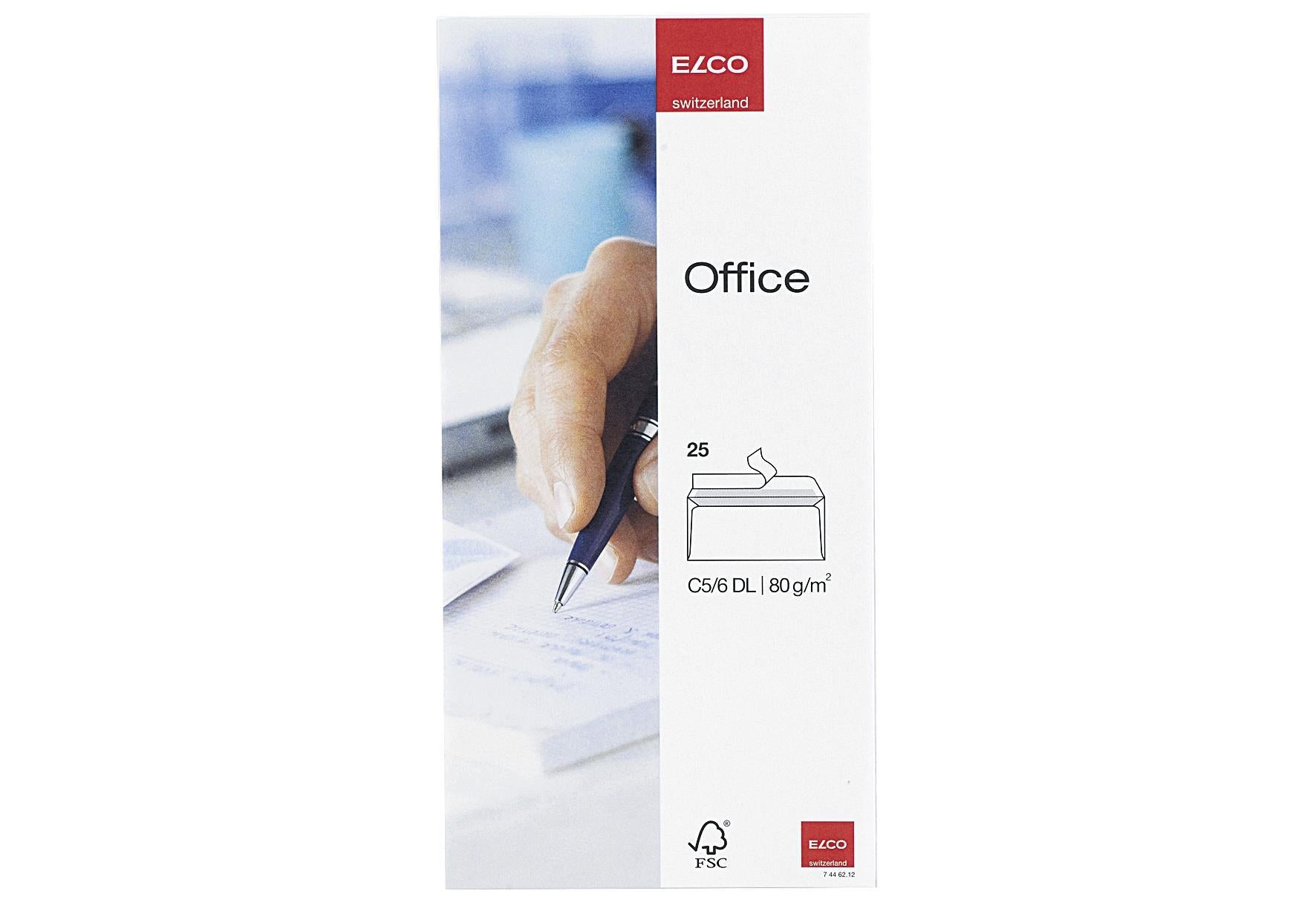 ELCO Umschläge DL Office ws 25St 25er Pack - VPE: 20