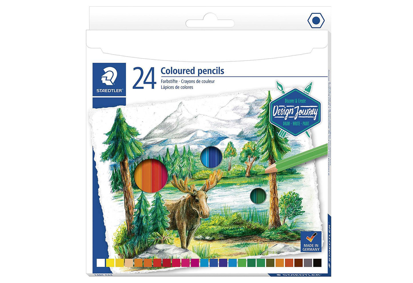 STAEDTLER Farbstifte Design Journey 24er Kartonetui - VPE: 5