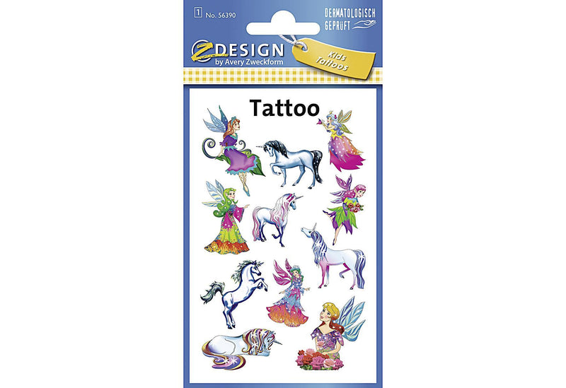 AVERY ZWECKFORM KID Tattoos Elfen 1Bg - VPE: 10