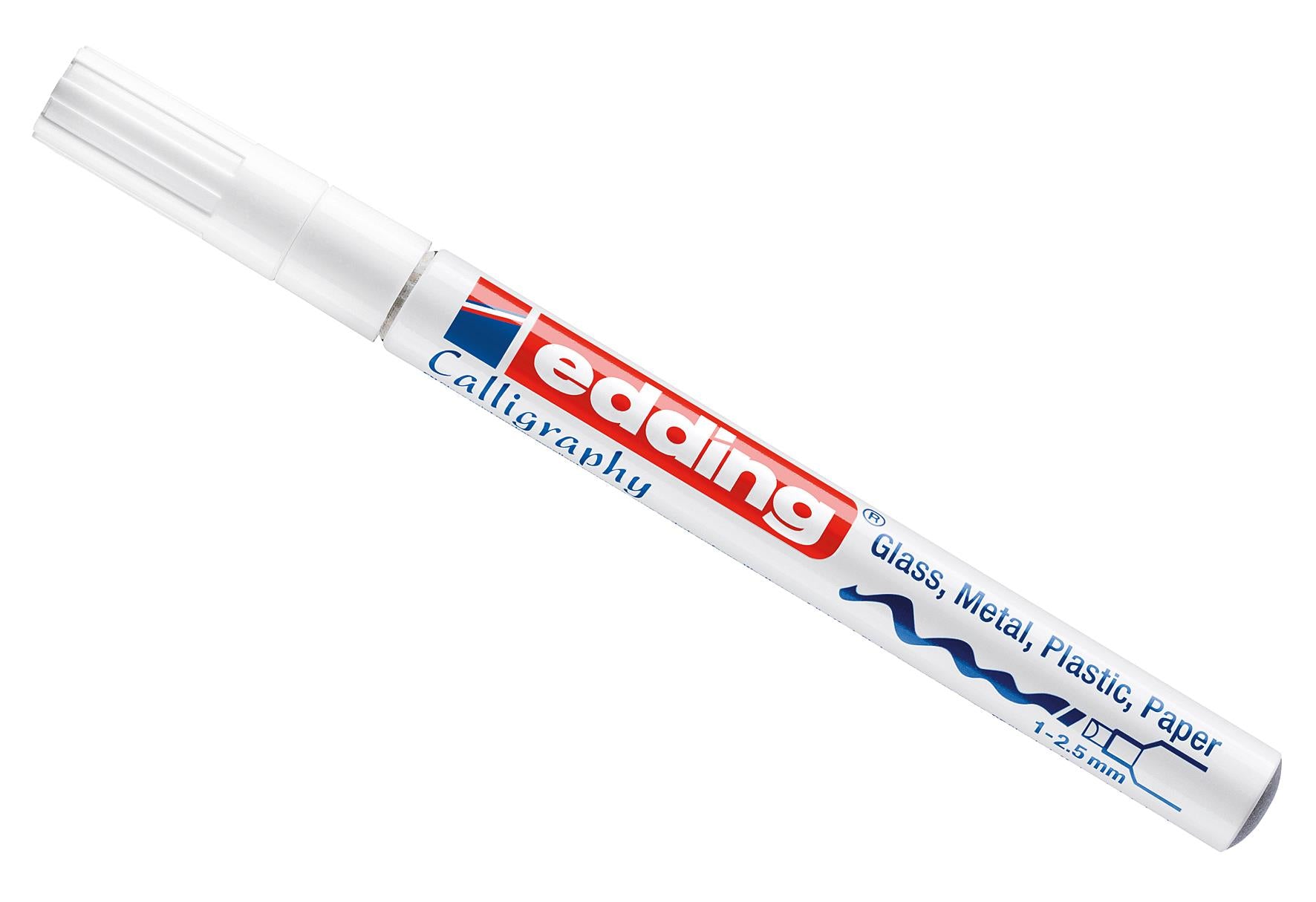 edding Lackmarker 753 Calligr weiß - VPE: 10