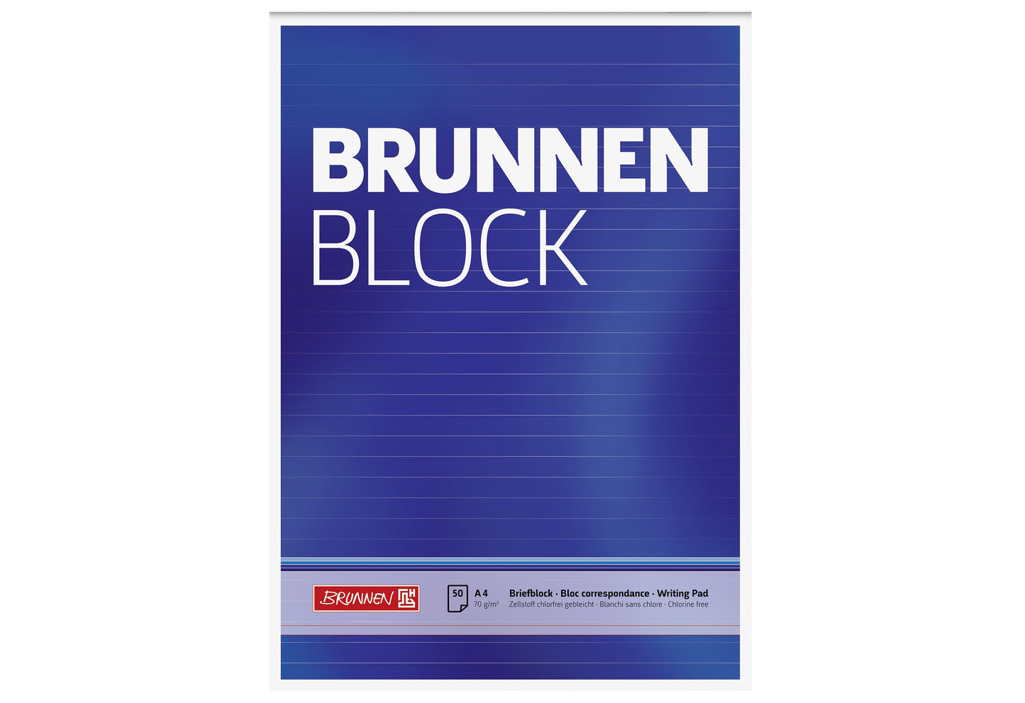 BRUNNEN Briefblock - VPE: 10