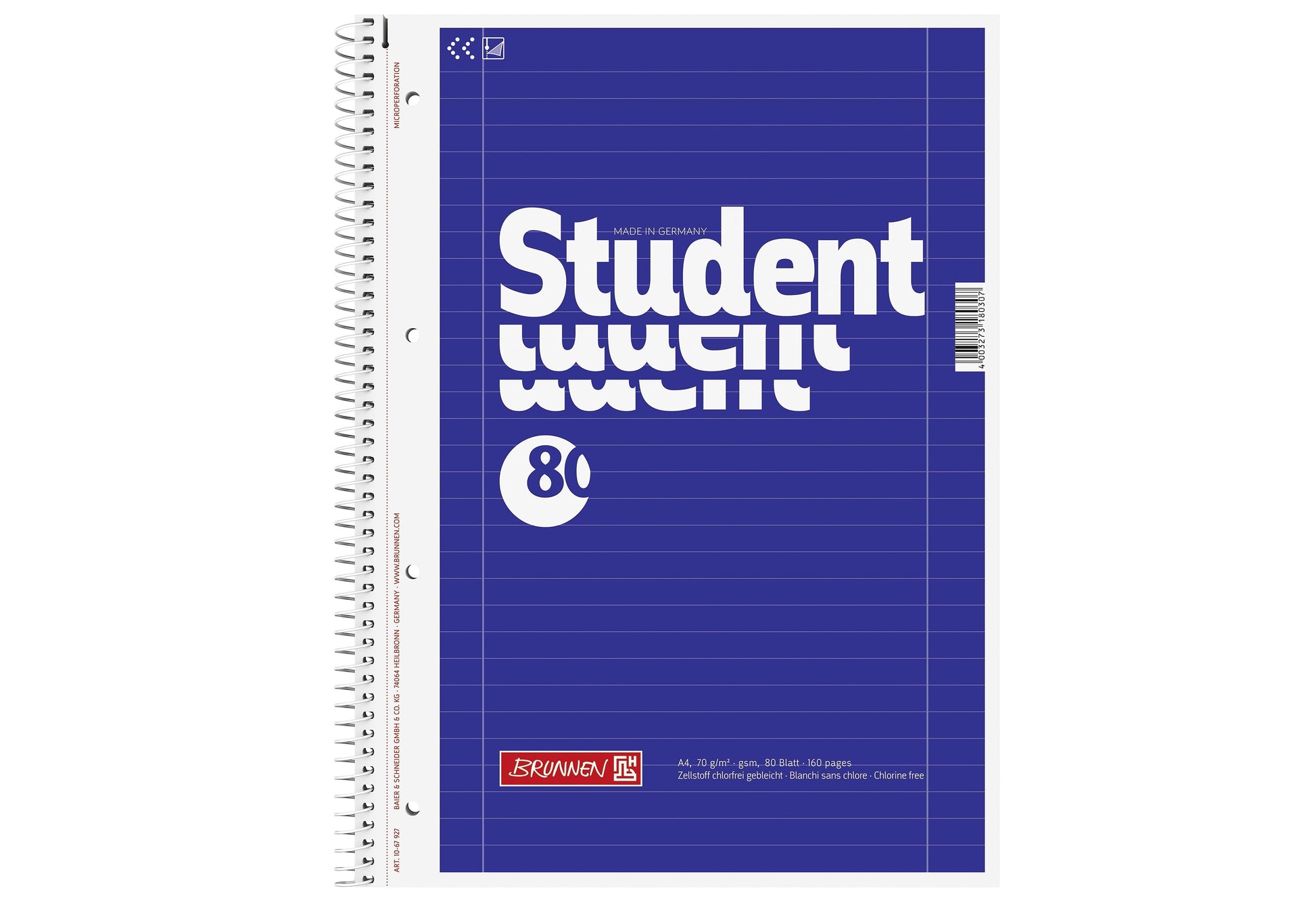BRUNNEN Collegeblock - VPE: 5
