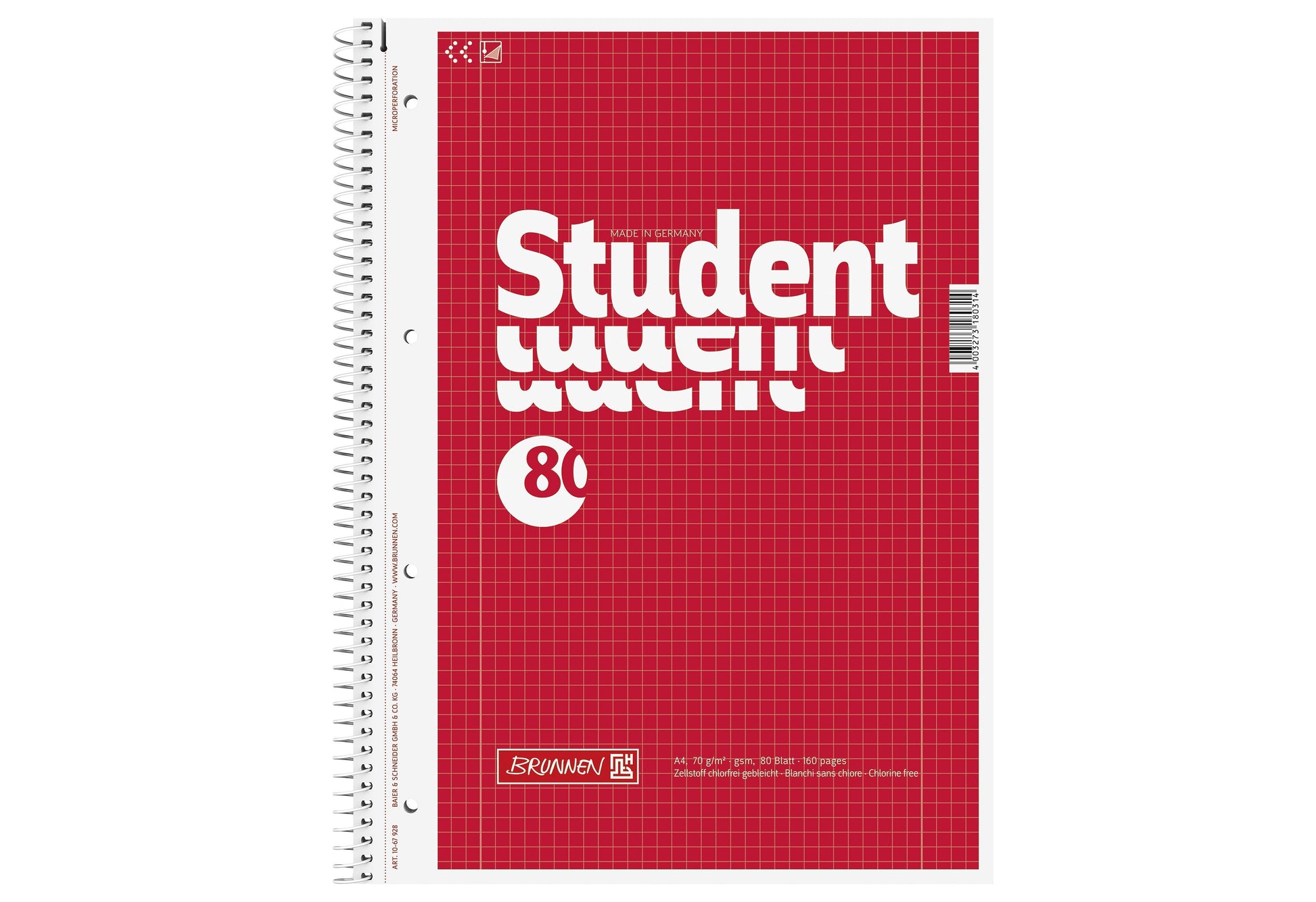 BRUNNEN Collegeblock - VPE: 5
