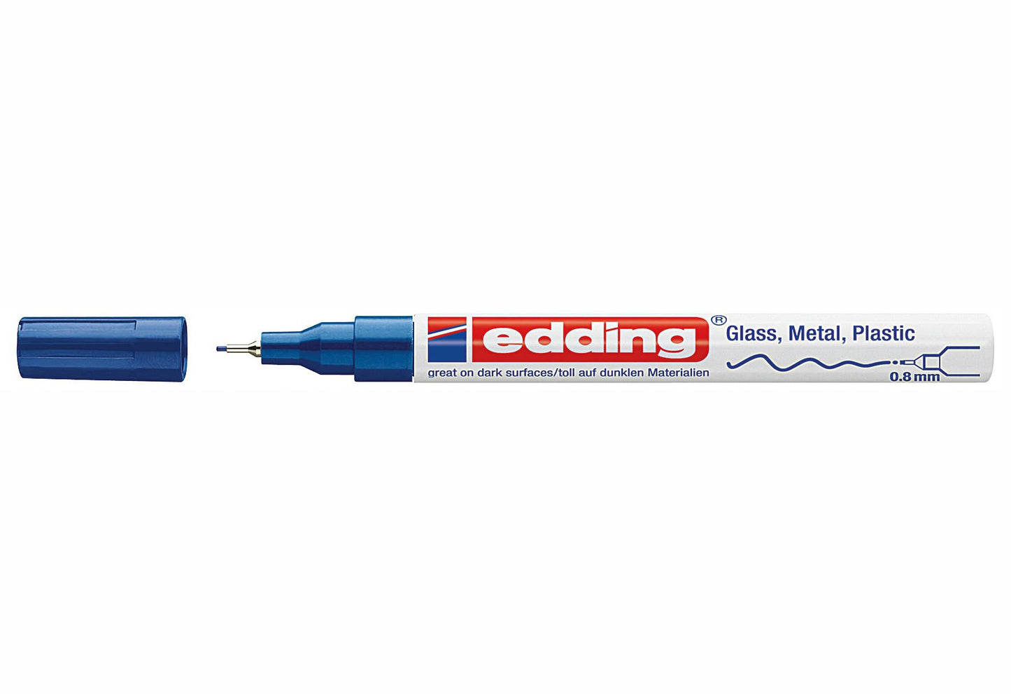 edding Glanzlackmarker 780 blau - VPE: 10