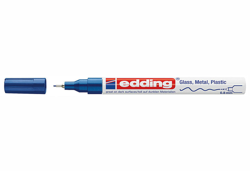 edding Glanzlackmarker 780 blau - VPE: 10