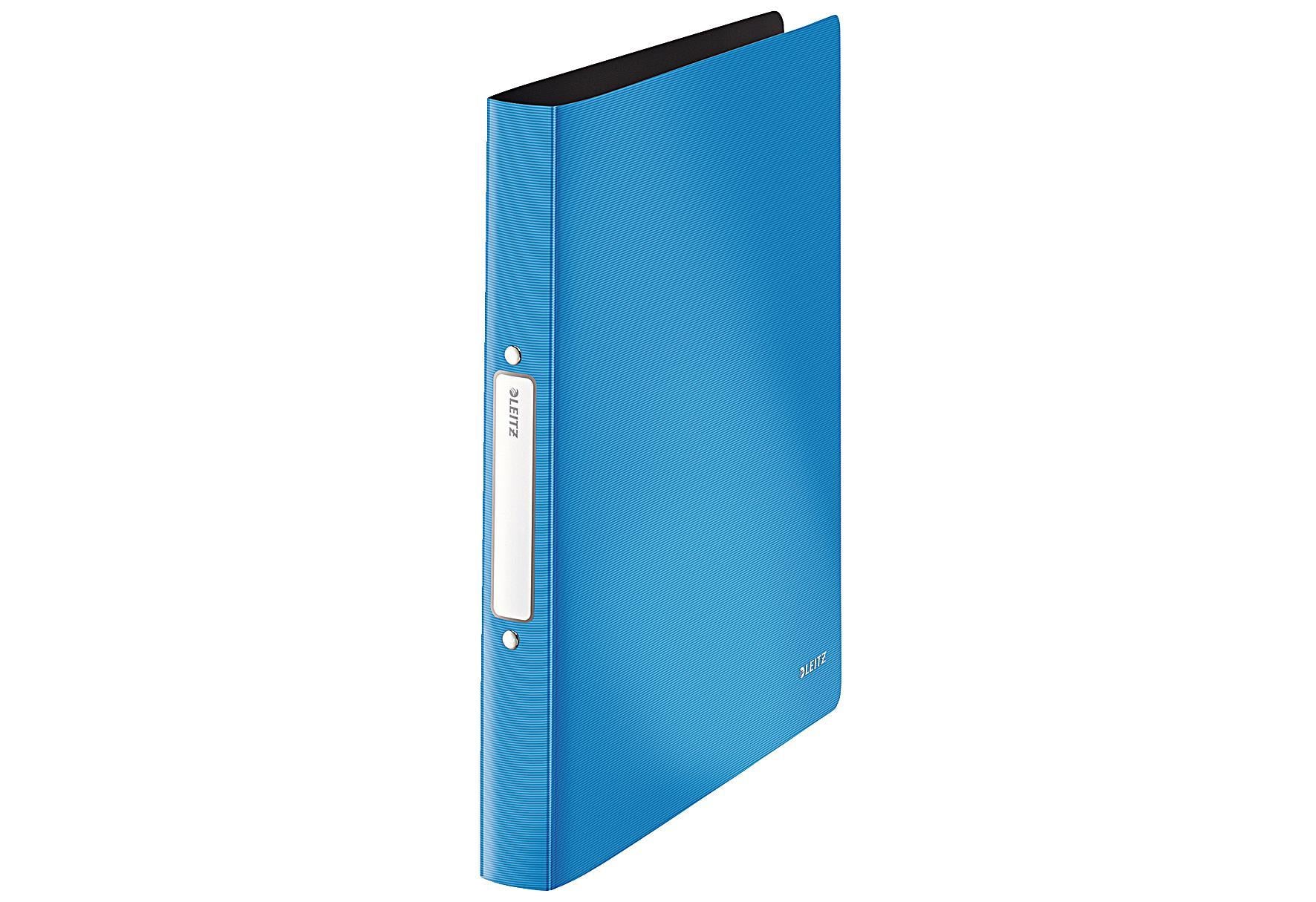 LEITZ Leitz Ringbuch Solid 2R blau - VPE: 10