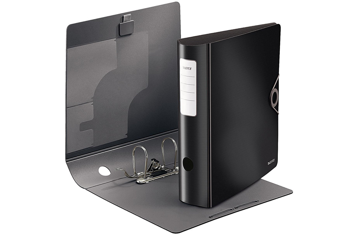 LEITZ Leitz Ordner Solid 8cm schwarz - VPE: 5