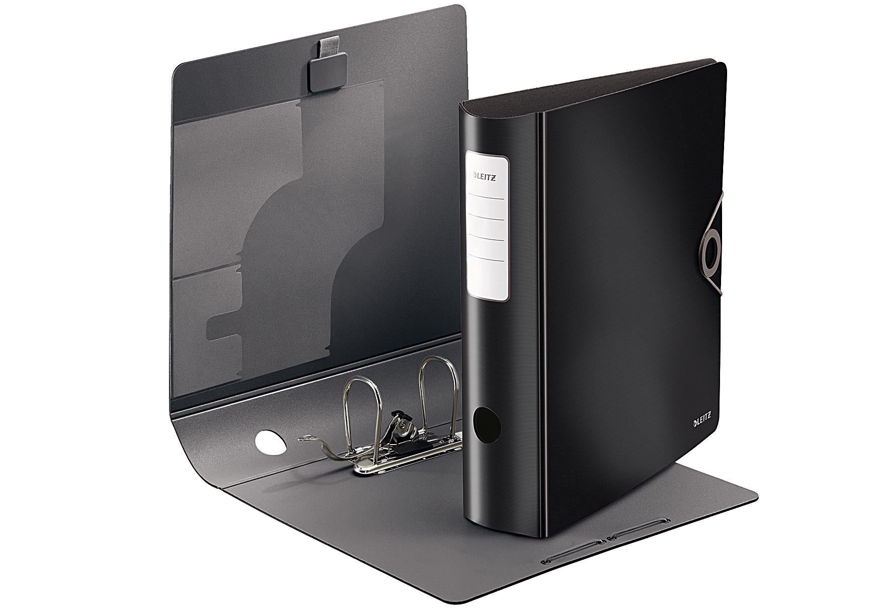 LEITZ Leitz Ordner Solid 8cm schwarz - VPE: 5