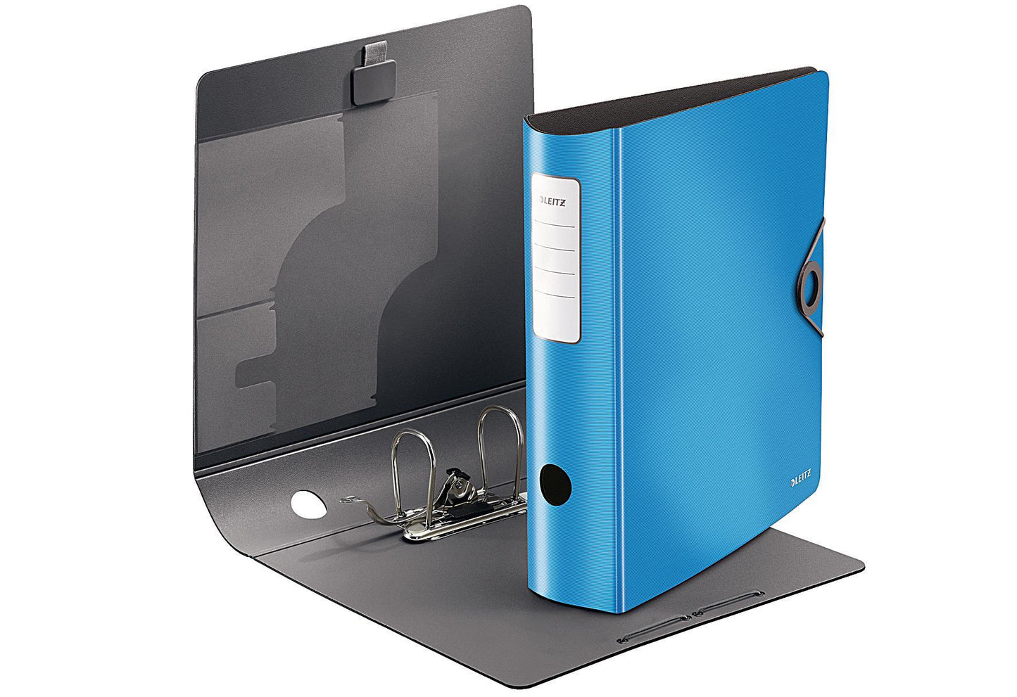 LEITZ Leitz Ordner Solid 8cm blau - VPE: 5