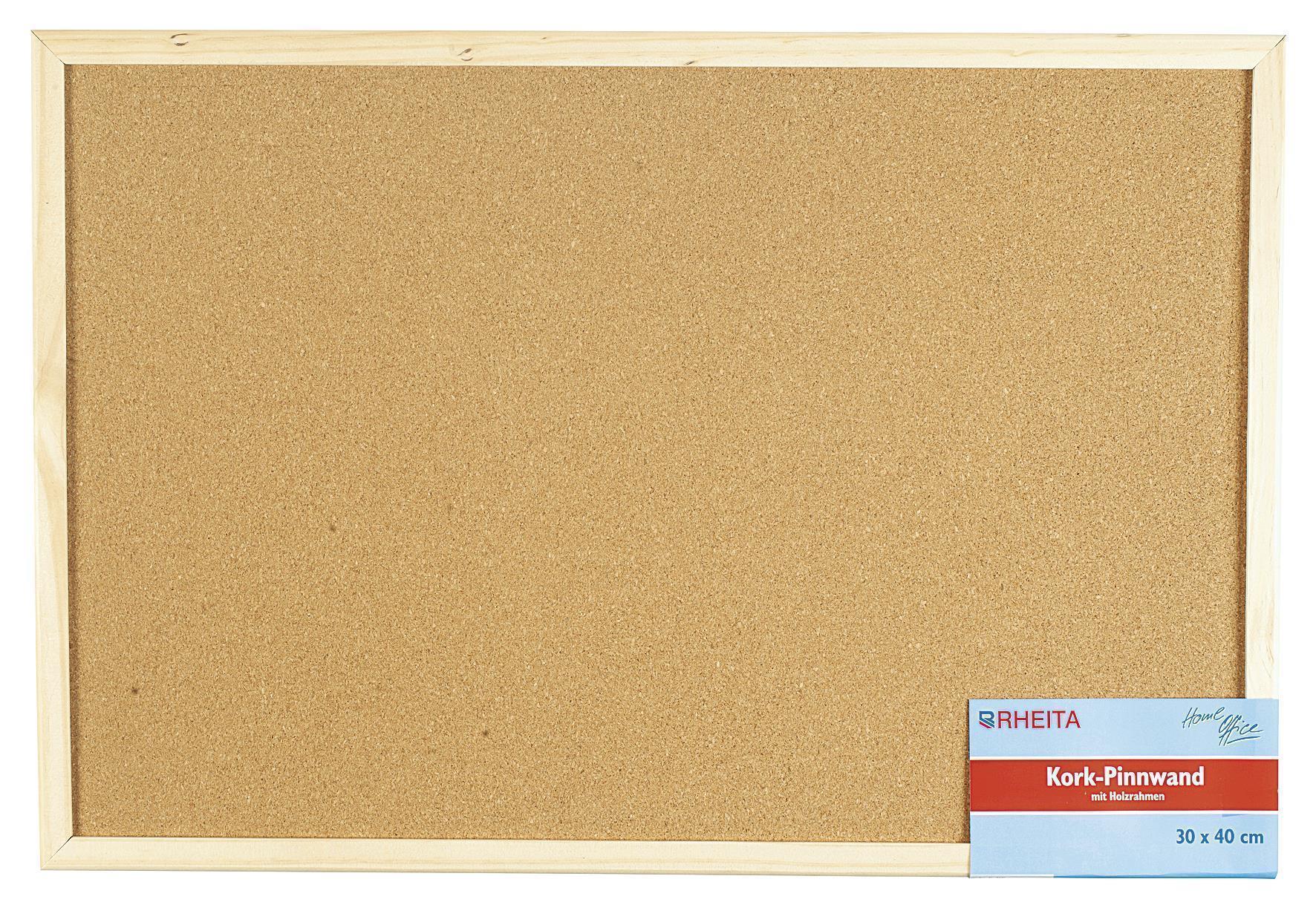 Kork-Pinnwand 30x40cm - VPE: 10