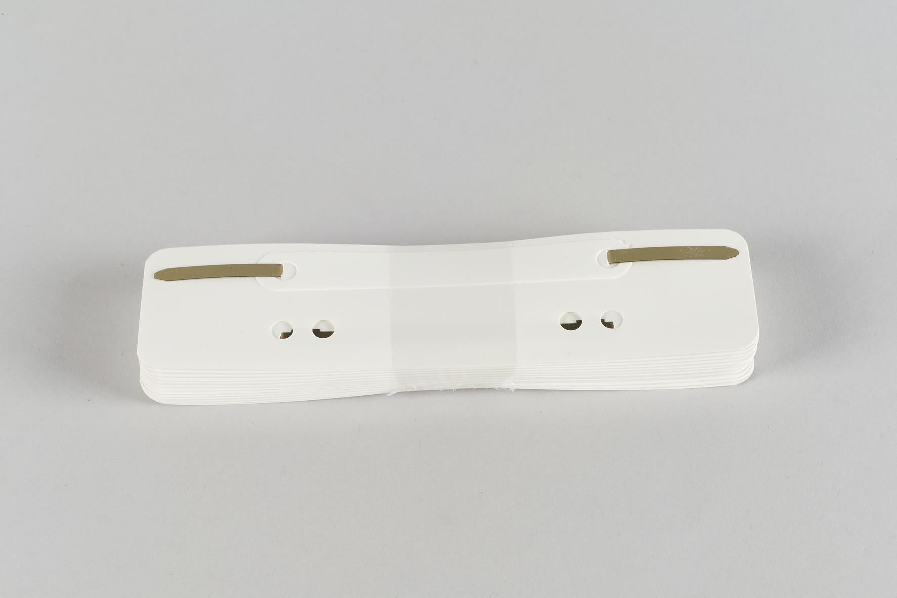 DURABLE Heftstreifen Flexi weiß 25er 25er Pack - VPE: 10