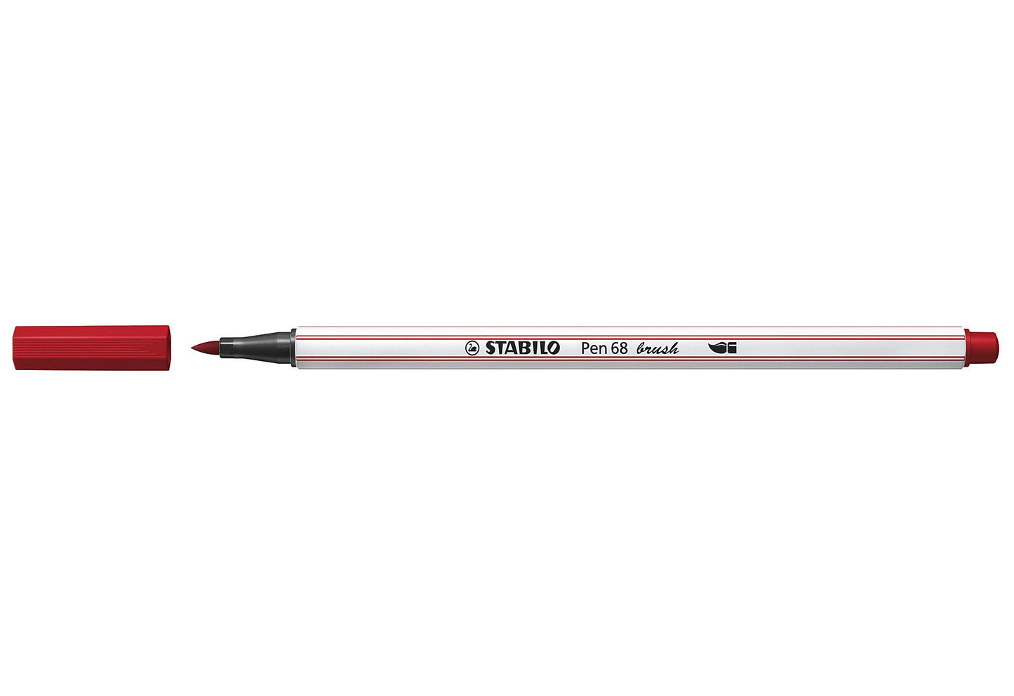 STABILO Fasermaler 'Pen 68 brush' - VPE: 10