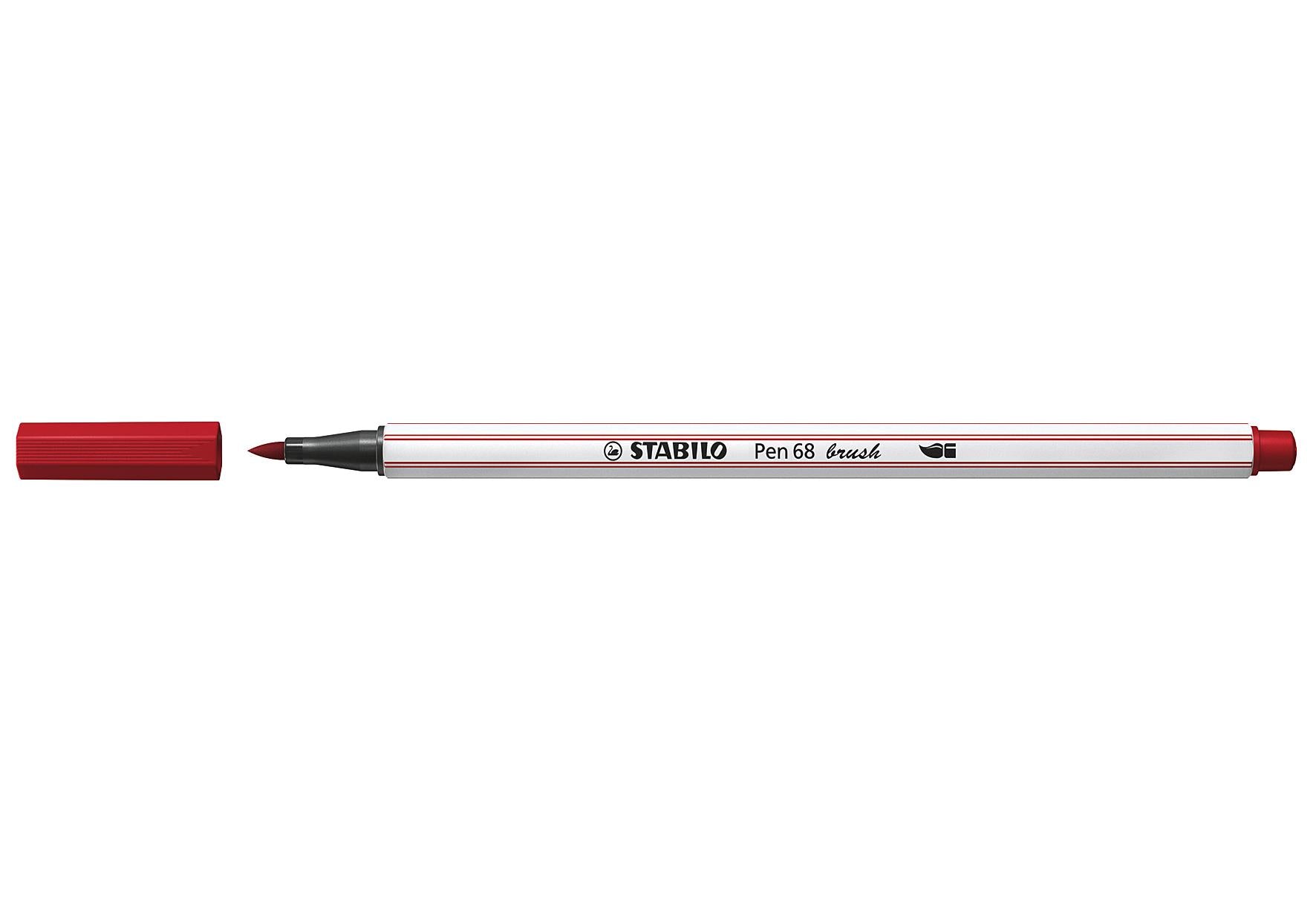 STABILO Fasermaler 'Pen 68 brush' - VPE: 10