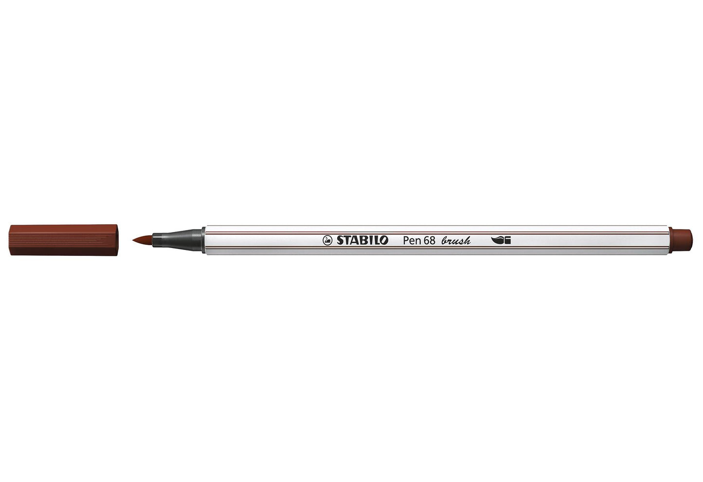 STABILO Fasermaler 'Pen 68 brush' - VPE: 10