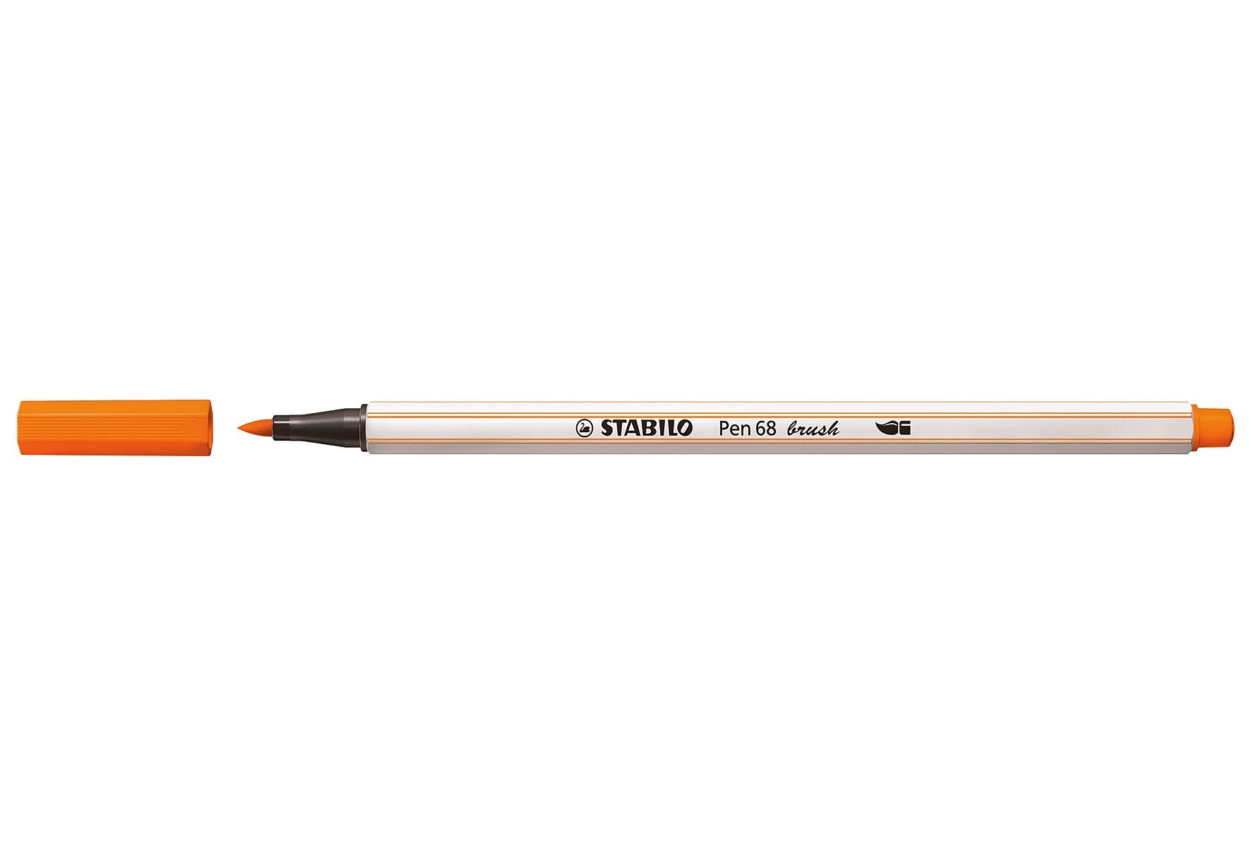 STABILO Fasermaler 'Pen 68 brush' - VPE: 10