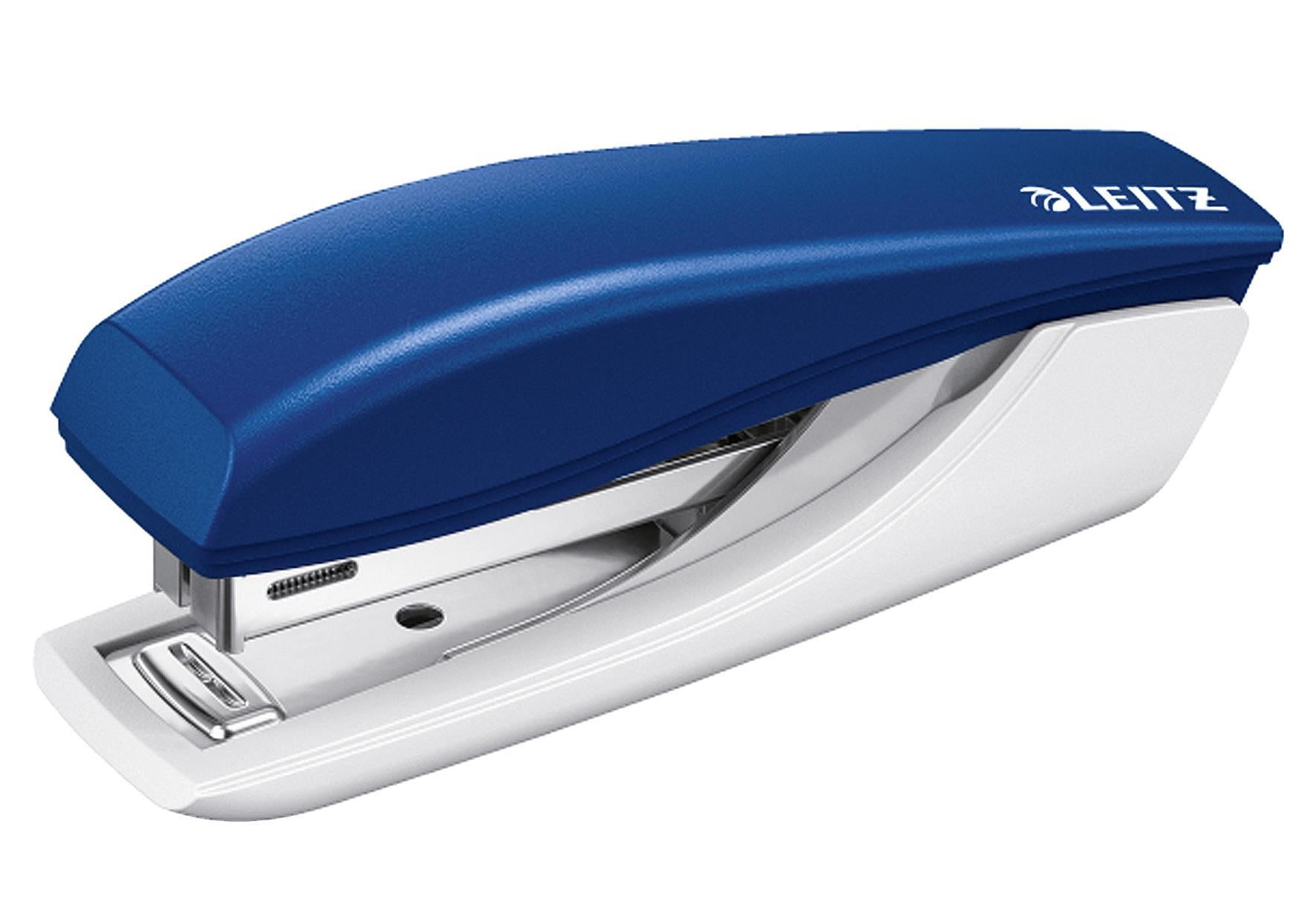 LEITZ Heftgerät Mini Leitz blau - VPE: 12