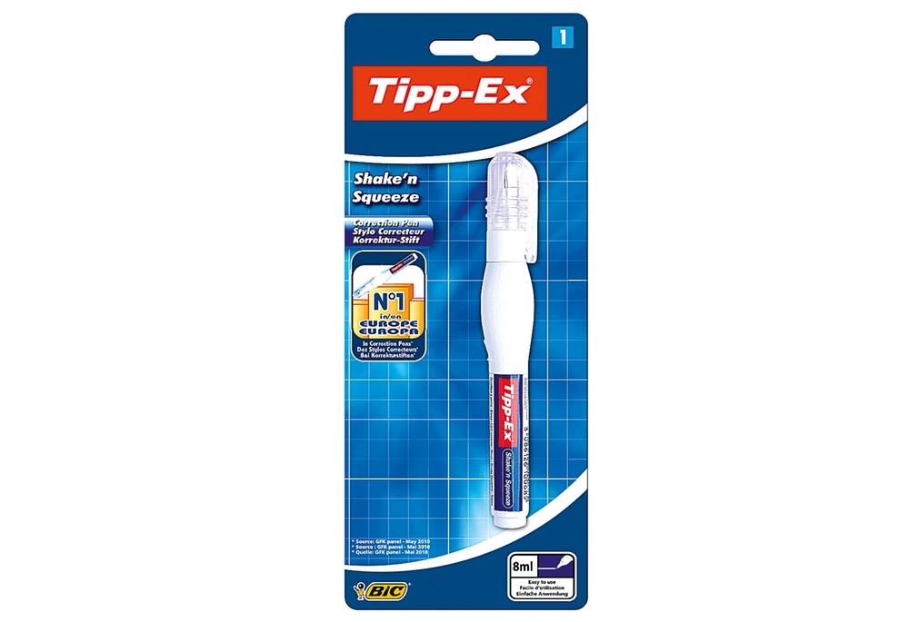 TIPP-EX Tipp-Ex Shake'n Squeeze 8 ml - VPE: 10
