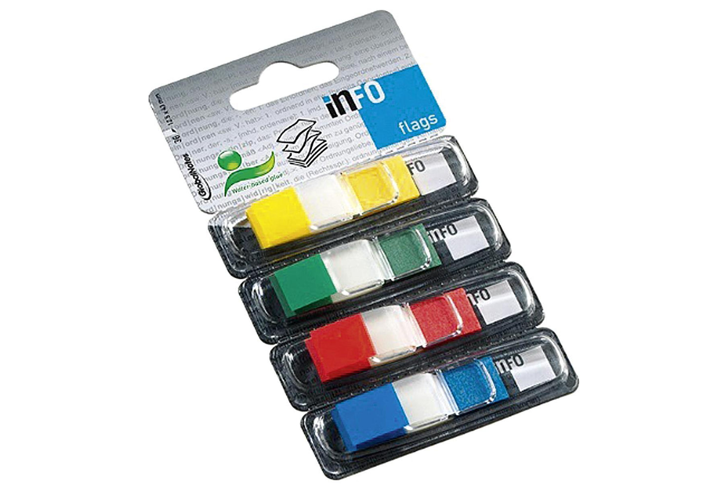 Haft-Flags iSpender 4Farb - VPE: 12